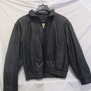Vintage Men's St John's Bay Men's Leather Jacket.